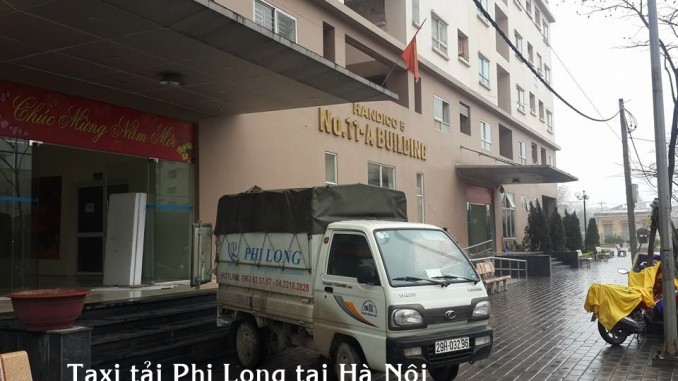 Dịch vụ cho thuê xe tải giá rẻ Phi Long tại phố Đặng Tiến Đông