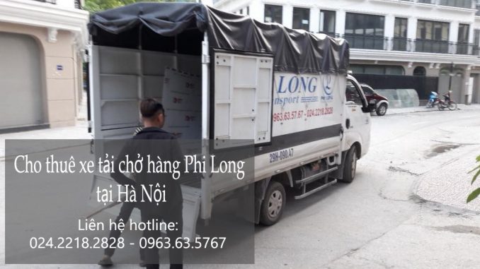 Dịch vụ taxi tải Hà Nội tại phố Bưởi