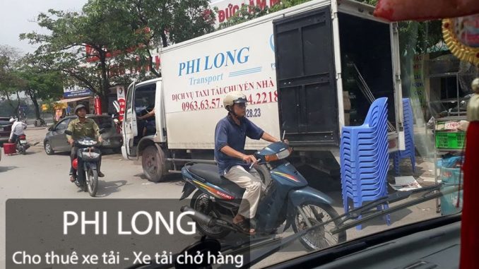 Dịch vụ cho thuê xe tải chuyển nhà trọn gói tại phố Tây Sơn