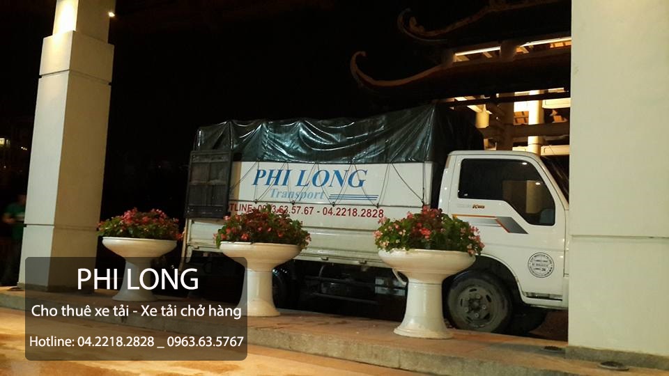 Chuyển nhà cho thuê xe tải Phi Long tại phố Thái Hà
