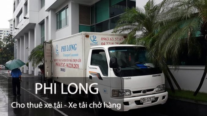 Taxi tải Phi Long cho thuê xe tải chở hàng giá rẻ tại phố Văn Quán