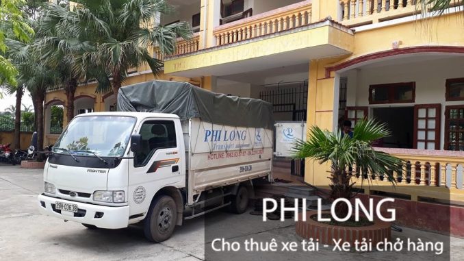 Taxi tải Phi Long cho thuê xe tải chở hàng giá rẻ tại phố Triều Khúc