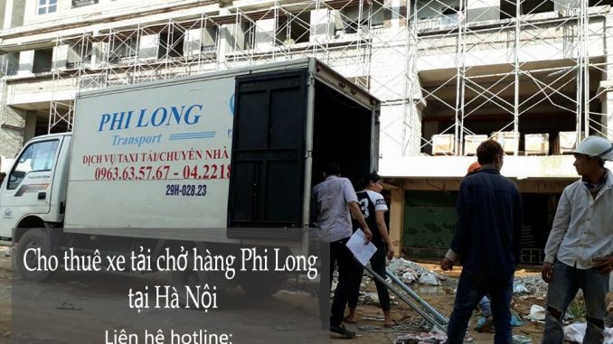 Dịch vụ cho thuê xe tải giá rẻ Phi Long tại phố Hoàng Đạo Thúy
