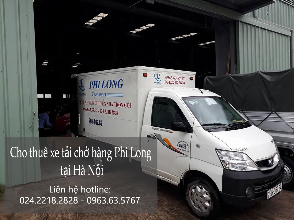 Cho thuê xe tải giá rẻ tại phố Trần Danh Tuyên-0963.63.5767.