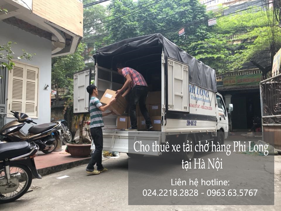 Cho thuê xe tải Hà Nội tại phố Đại Cồ Việt