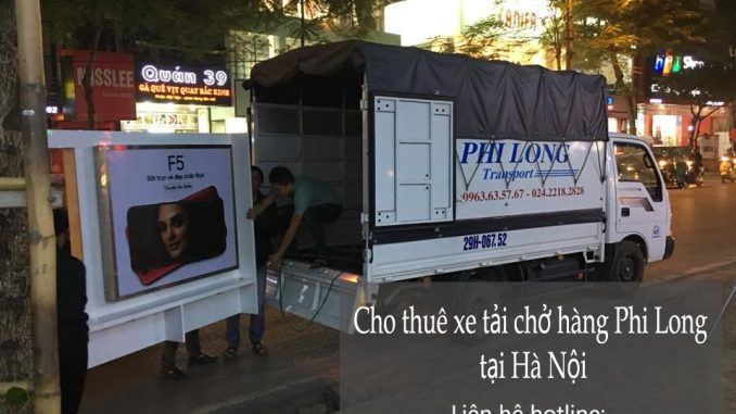 Cho thuê xe taxi tải tại phố Quỳnh Đô