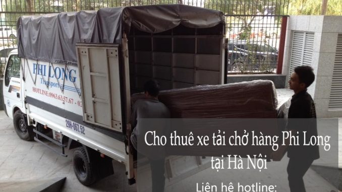 Cho thuê xe taxi tải Hà Nội tại phố Lương Ngọc Quyến