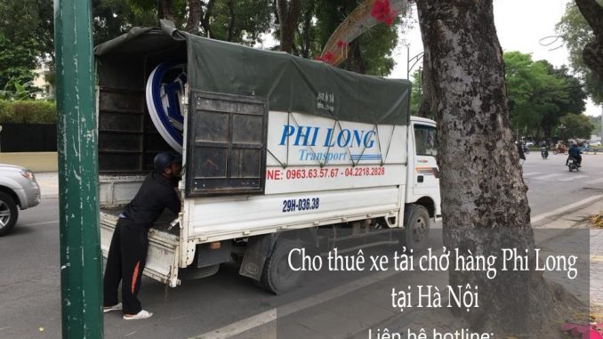 Cho thuê xe taxi tải Hà Nội tại phố Tô Tịch