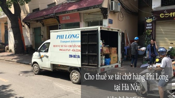 Dịch vụ taxi tải 1,5 tấn chở hàng tại phố Trần Cao Vân