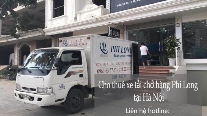 Dịch vụ taxi tải Hà Nội tại phố Lê Hồng Phong