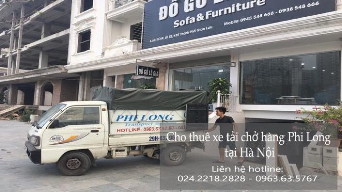 Dịch vụ taxi tải Hà Nội tại phố Ấu Triệu