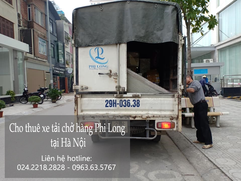 Dịch vụ taxi tải Phi Long tại phố Lê Ngọc Hân