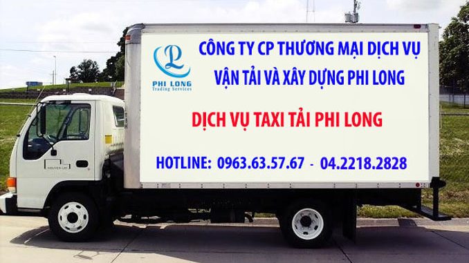 Taxi tải giá rẻ Hà Nội tại phố Đức Giang