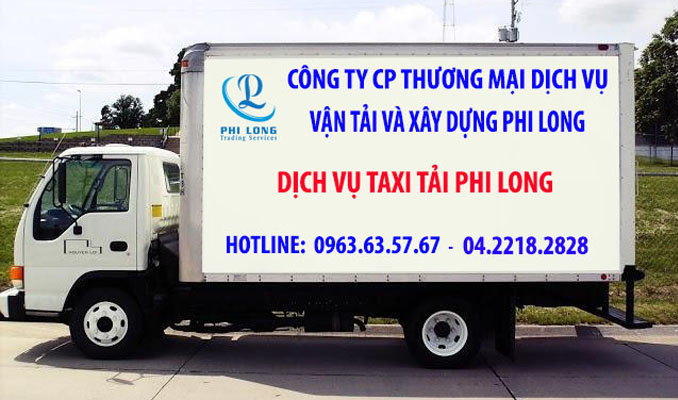 Taxi tải giá rẻ Hà Nội tại phố Đức Giang