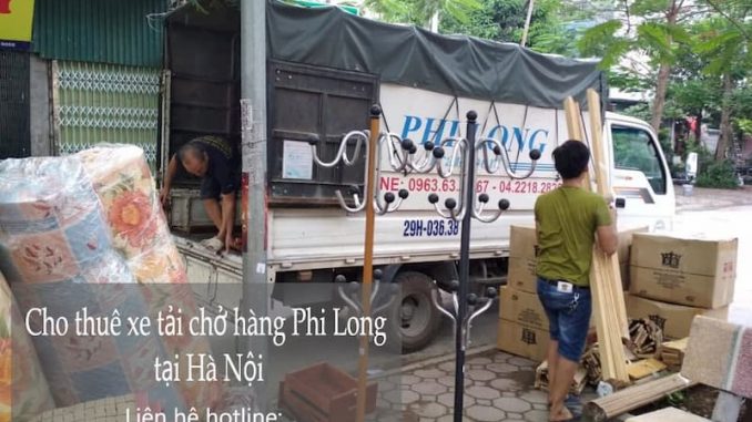 Cho thuê taxi tải Hà Nội tại phố Hoàng Thế Thiện