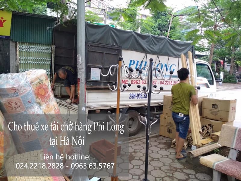 Cho thuê taxi tải Hà Nội tại phố Hoàng Thế Thiện
