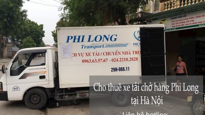 Dịch vụ taxi tải Hà Nội tại phường Đội Cấn