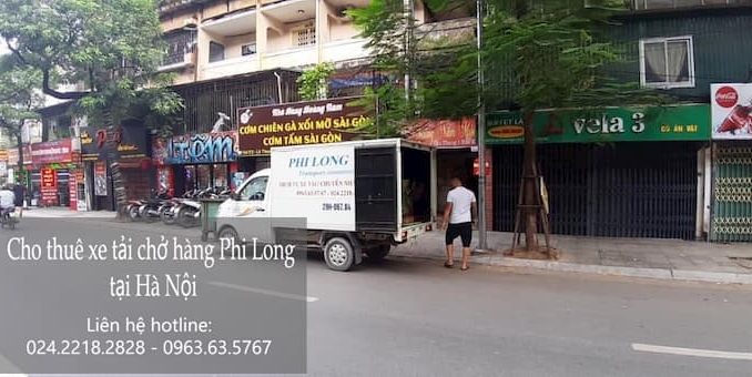 Dịch vụ taxi tải tại phố Phan Phù Tiên