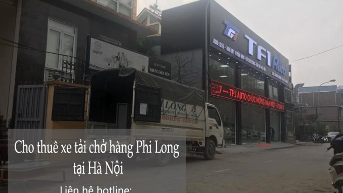 Hà nội cho thuê xe taxi tải tại phố Cao Xuân Huy