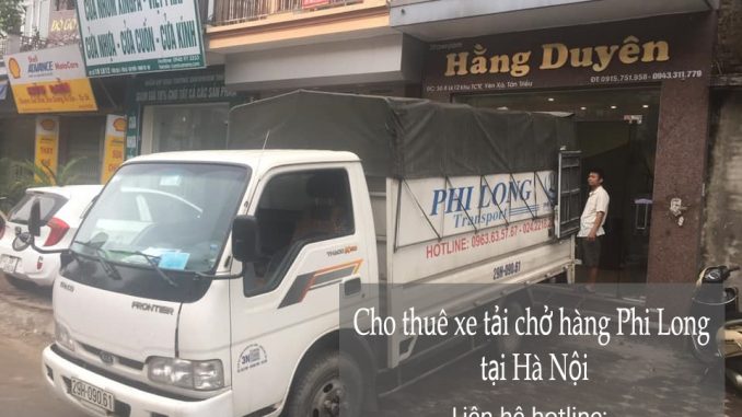 Hãng taxi tải Hà Nội uy tín tại phố Yên Thường