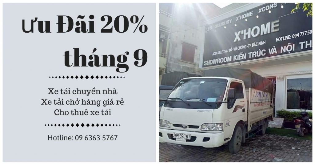 Dịch vụ taxi tải Phi Long tại xã Nam Phong