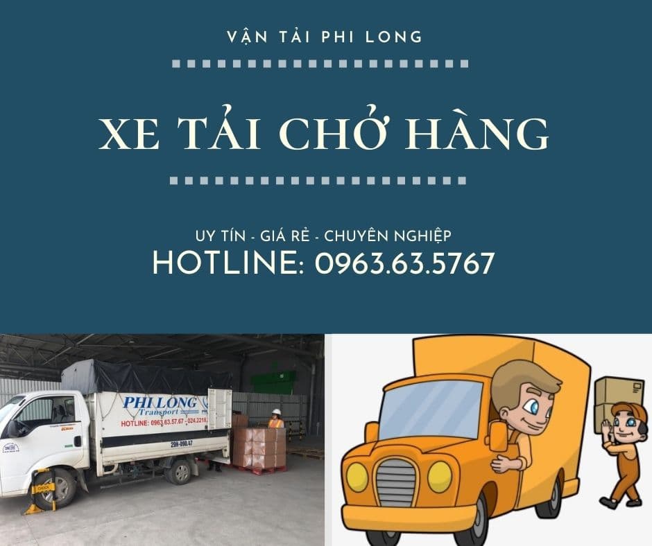 Dịch vụ taxi tải Hà Nội tại xã Quang Trung