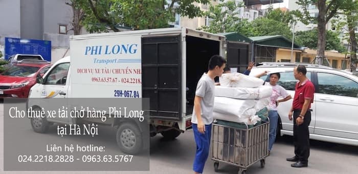 Xe tải chở hàng từ phố Giang Văn Minh đi Hải Dương