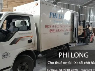 Xe tải chở hàng từ phố Việt Hưng đi Ninh Bình