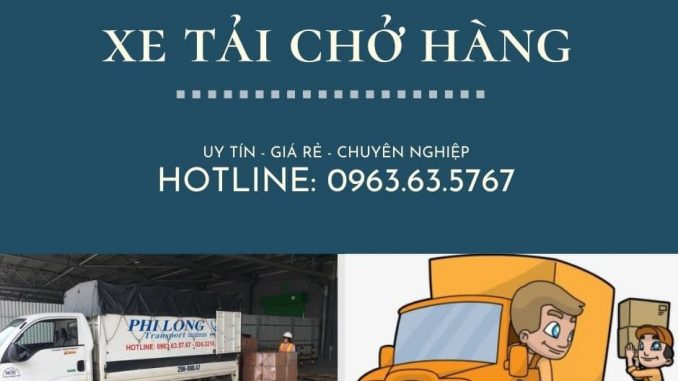 Taxi tải tại đường Nguyễn Khoái đi Hải Phòng