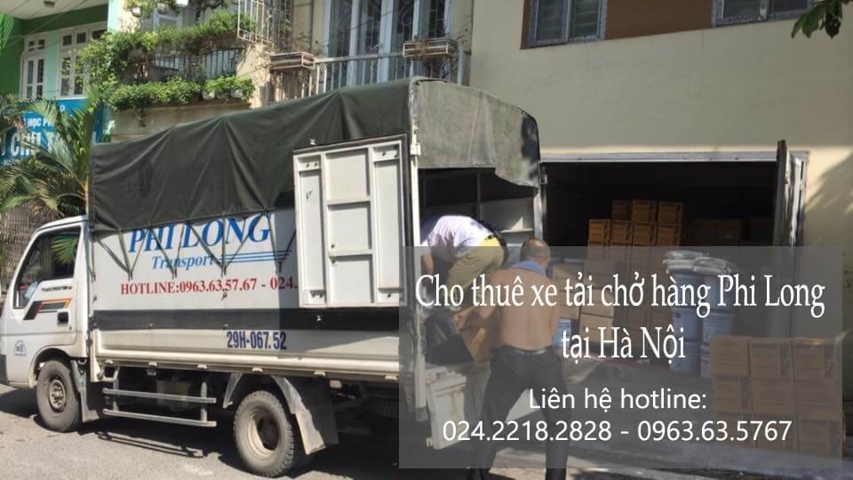 Taxi tải chở hàng Phi Long phố Cầu Đông đi Quảng Ninh