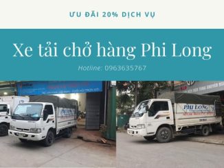 Taxi tải chở hàng phố Vân Hồ đi Quảng Ninh