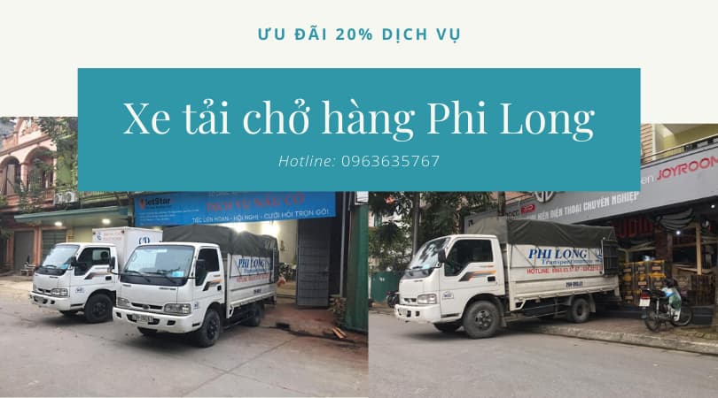Taxi tải chở hàng phố Đại Linh đi Quảng Ninh